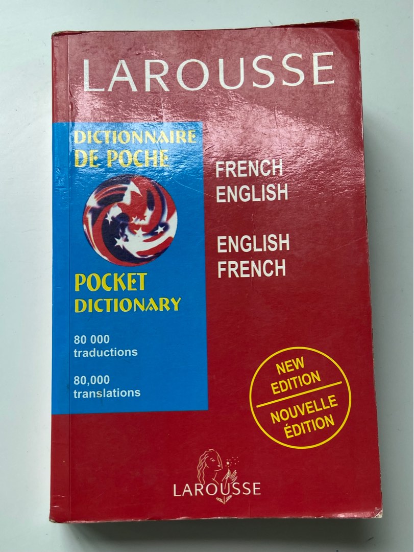Larousse Pocket Dictionary French-English, Hobbies & Toys, Books ...