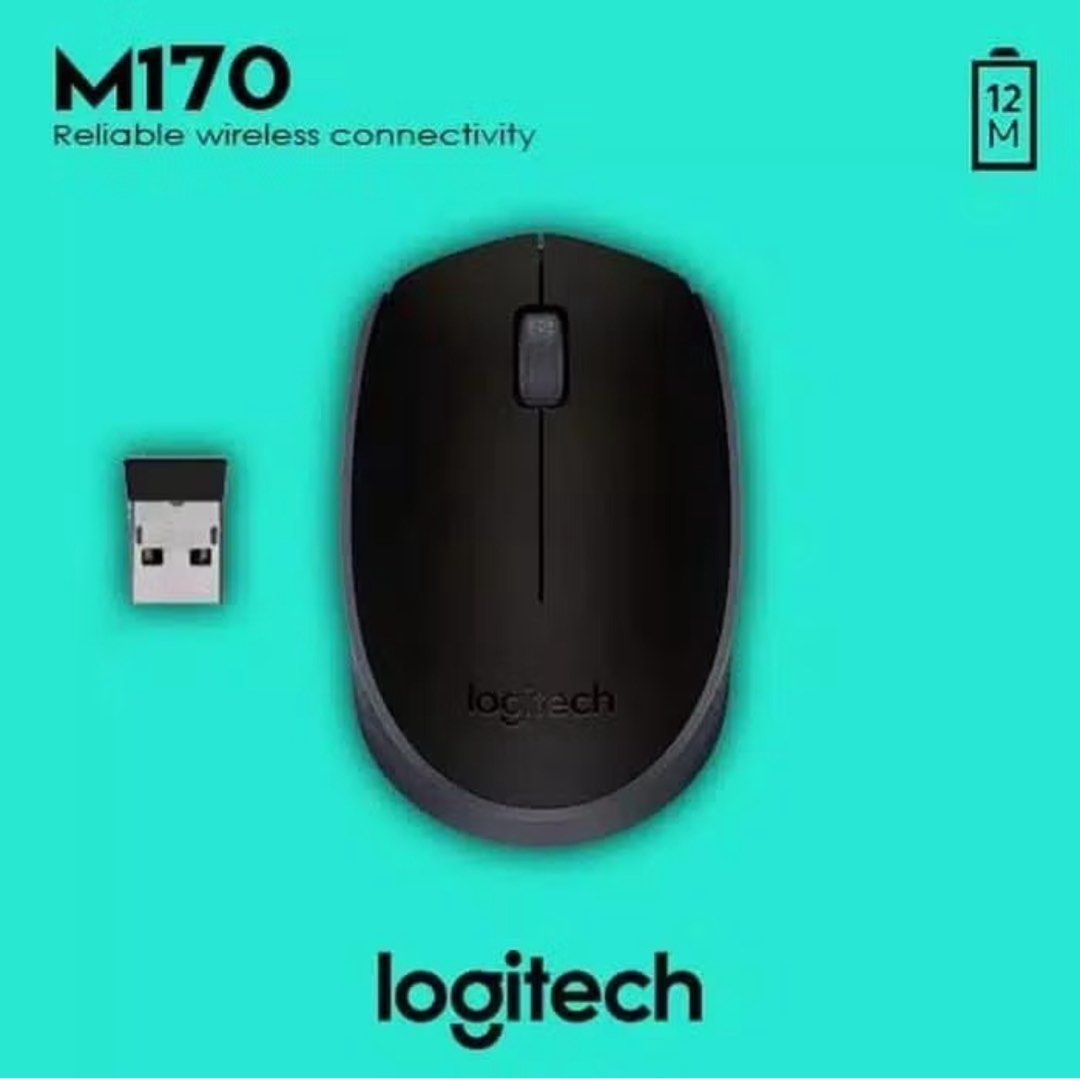 Logitech M170 Wireless Mouse - Brand New