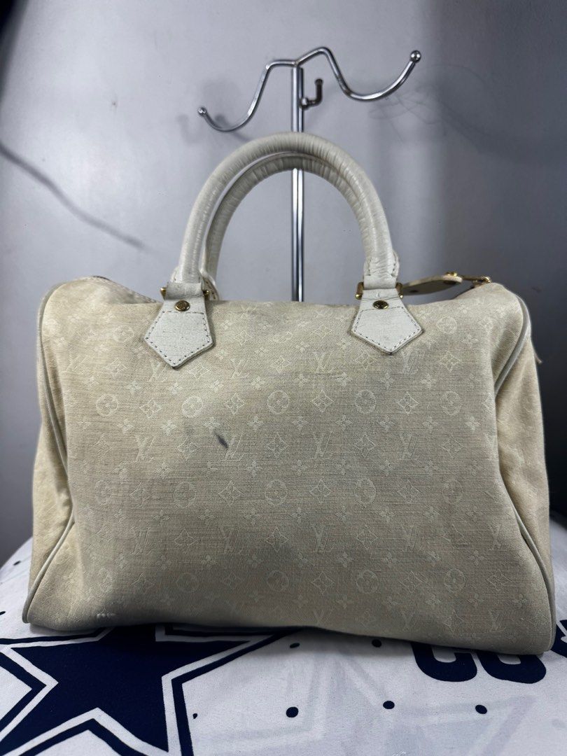 LOUIS VUITTON MINILIN SPEEDY BAG (Category: Luxury Bags & Wallets) located in Quezon City. Submitted by dosen_thrift.ph (Listing ID 1378598985, Image 1). Description: MINILIN ISSUE : DIRT / MINIMAL SCRATCHES / MISSING CODE CONDITION : RANK AB MATERIAL : CANVASS .