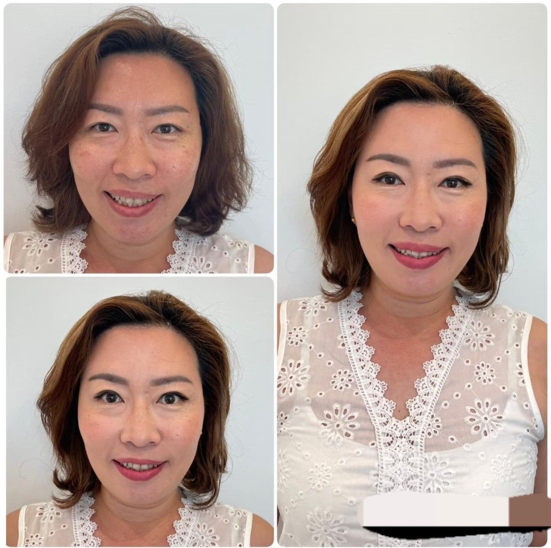 Makeup services (Category: Makeup) located in Singapore. Submitted by bearkins (Listing ID 1378588092, Image 1). Description: Professional makeup services - Natural and radiant finish - Before & after photos provided - Customizable looks to suit your needs - looking for models to build my portfolio. DM me for more information .