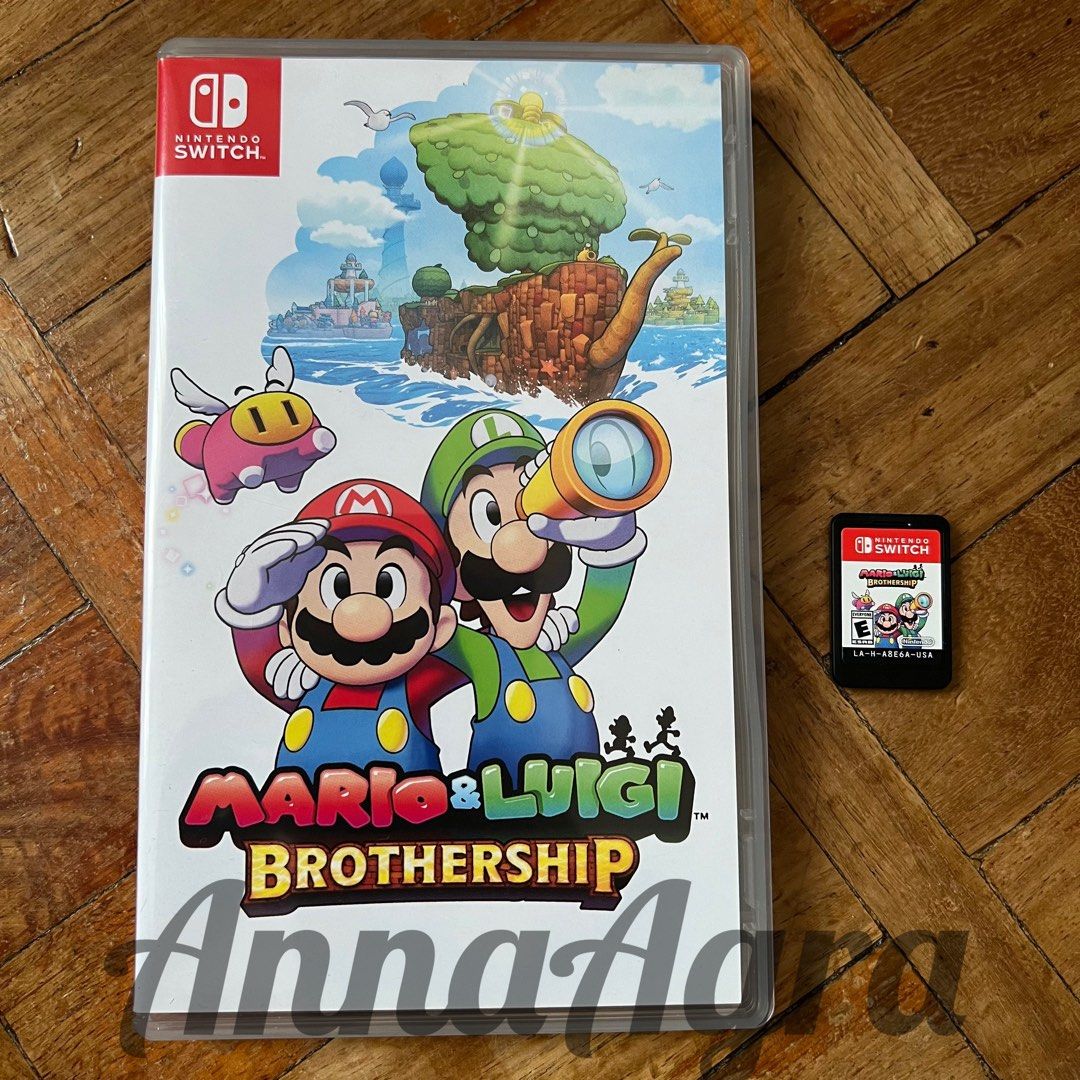 Mario & Luigi Brothership Nintendo Switch Game (Category: Nintendo) located in Pasig City. Submitted by annaagra (Listing ID 1378723338, Image 1). Description: Mario & Luigi Brothership Nintendo Switch Game -nintendo game for Switch or SwitchLite -used, not brand new -first owner, bought from Data Blitz -still comes with a case -in good condition RFS: done playing it, decluttering, need funds for BTS concert Loc: Pasig Buyer will shoulder deliver