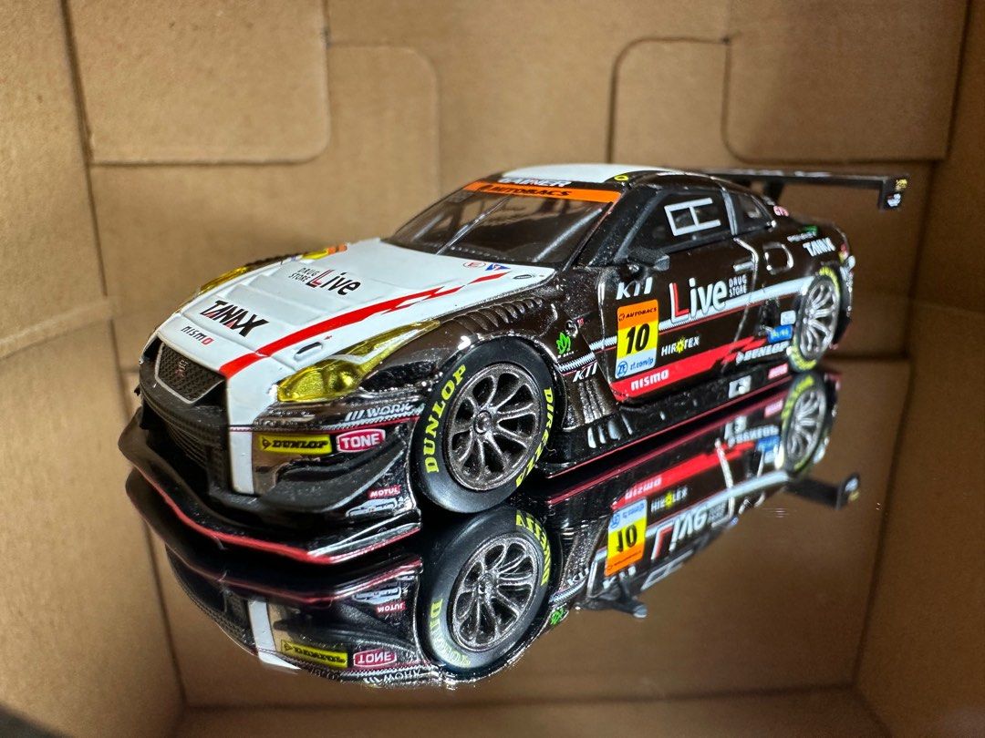 Tanax R35 Gt R MiniGT Nissan GT-R Nismo R35 GT3 Tanax Gainer tags tarmac works inno ...