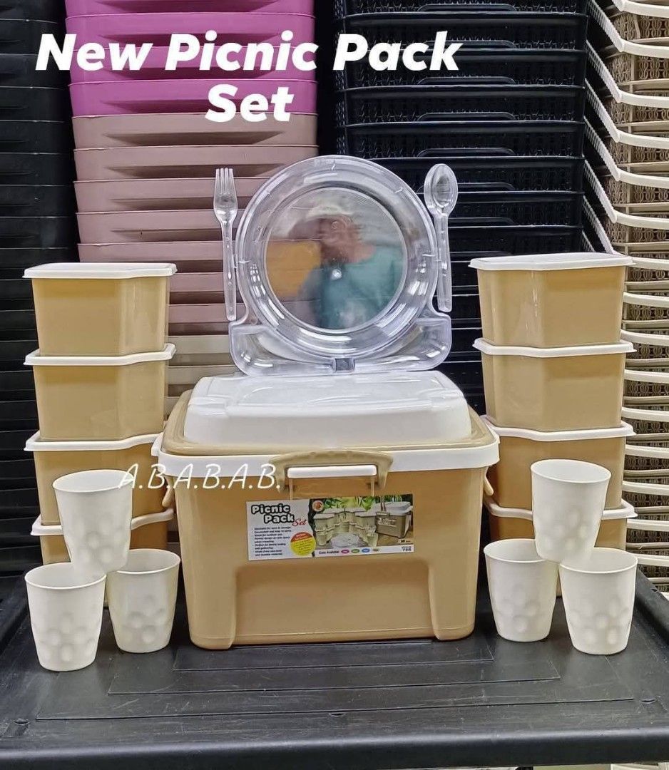 New Picnic Pack Set (Category: Food Organization & Storage) located in Manila. Submitted by onlineshoppersph (Listing ID 1378603338, Image 1). Description: Cash On Deliver - Metro Manila - Delivery Fee/Handling Fee shouldered by BUYERS - DF/HF depends on BUYERS Location LALAMOVE PICK UP - Cash on Deliver - Metro Manila & Nearby DELIVER THRU COURIER, CARGO & BUS - Provincial Buyers - Payment 1st Thank You.