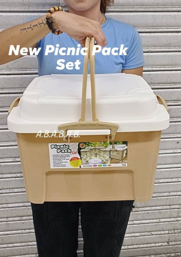New Picnic Pack Set (Category: Food Organization & Storage) located in Manila. Submitted by onlineshoppersph (Listing ID 1378603338, Image 2). Description: Cash On Deliver - Metro Manila - Delivery Fee/Handling Fee shouldered by BUYERS - DF/HF depends on BUYERS Location LALAMOVE PICK UP - Cash on Deliver - Metro Manila & Nearby DELIVER THRU COURIER, CARGO & BUS - Provincial Buyers - Payment 1st Thank You.
