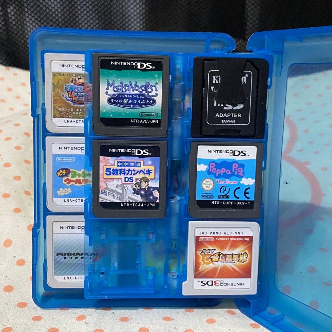 Nintendo DS and 3DS Games JAPAN (Category: Nintendo) located in Paranaque City. Submitted by lxtrgianne (Listing ID 1378643142, Image 3). Description: Nintendo DS and 3DS Games JPN Clean pins, in very good condition, working and ready to play. 20+ game carts PHP 2,000 TAKE ALL Location: Paranaque City Shipping: Grab/Lalamove (book your own rider) or LBC if provinces (SF + 200 service fee) Mode of payment: Gcash / Maya / BDO .