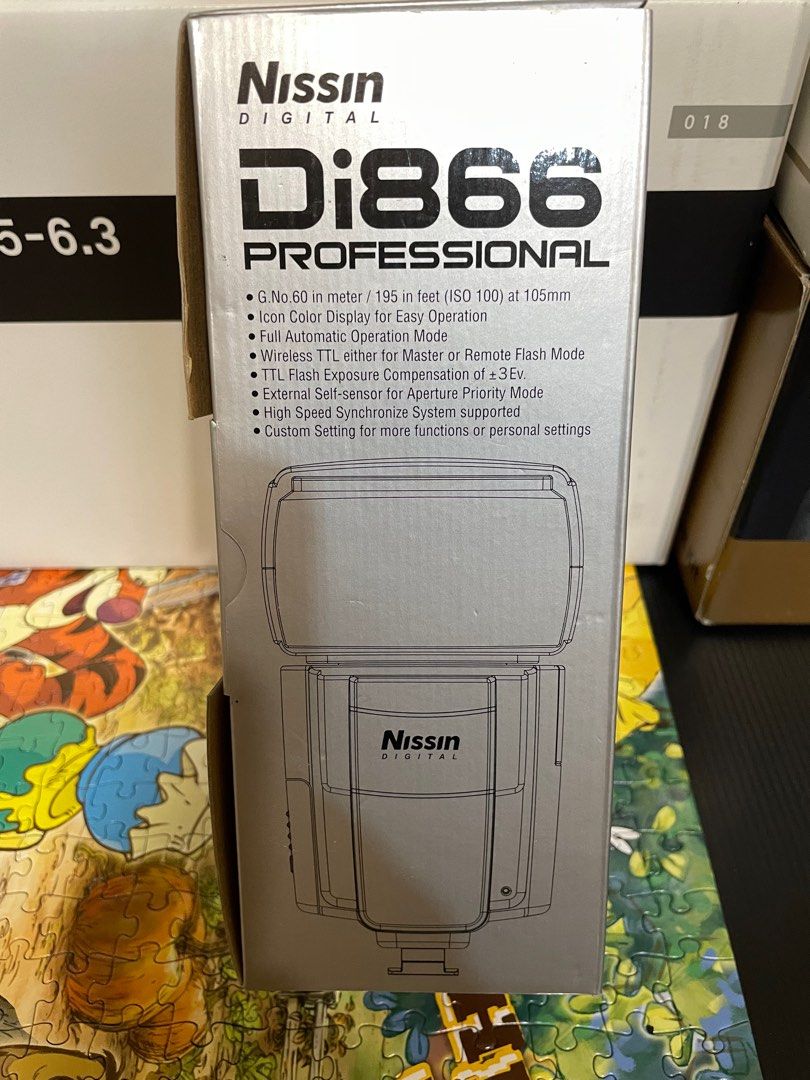由 aq6352 (刊登 ID 1378666323，圖片 3) 提交，位於 新北市 (New Taipei) 的 Nissin Di866 for Nikon (類別：閃光燈)，說明：二手。