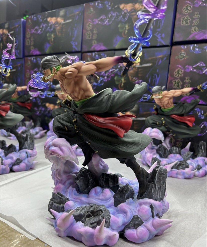 (NoBox) Iron Knight Studio -Zoro 30Cm (Category: Toys & Games) located in Singapore. Submitted by d.monkeys (Listing ID 1378547296, Image 3). Description: Self collection, no box.