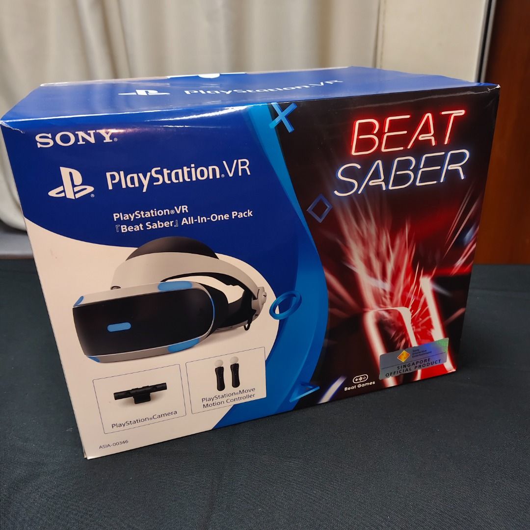 Playstation VR1 Gen 2 PSVR 1 PS4 VR 3 Month Shop Warranty, Video Gaming ...