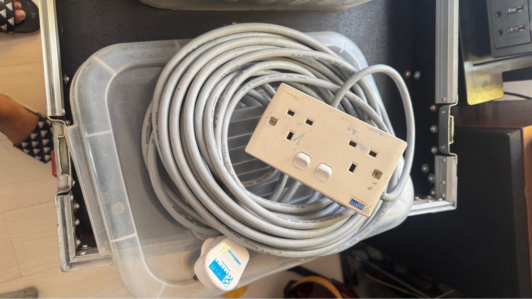Power amp, Audio Cables and Rack-Mounted Equipment (Category: Other Audio Equipment) located in Singapore. Submitted by jay-zee (Listing ID 1378551805, Image 3). Description: Selling Power amp, Cables, and Rack. Price negotiable for fast deal. Equalizer already sold.