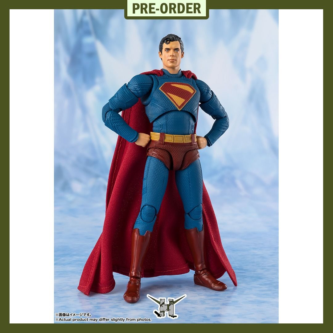 PRE-ORDER!! s.h.figuarts Superman (SUPERMAN) (Category: Figurines & Statues) located in Quezon City. Submitted by figsnkits (Listing ID 1378711715, Image 1). Description: PRE-ORDER!! Tamashii Nations: S.H.Figuarts Superman (SUPERMAN) Pre-order price: Php 3,330 Min. DP: Php 800 (new) Php 500 (return customers) SRP: Php 3,700 Deadline: Jul 21, 2025 or until PO slots are full Estimated Time of Arrival: Dec 2025 (ESTIMATE ONLY: can change without not