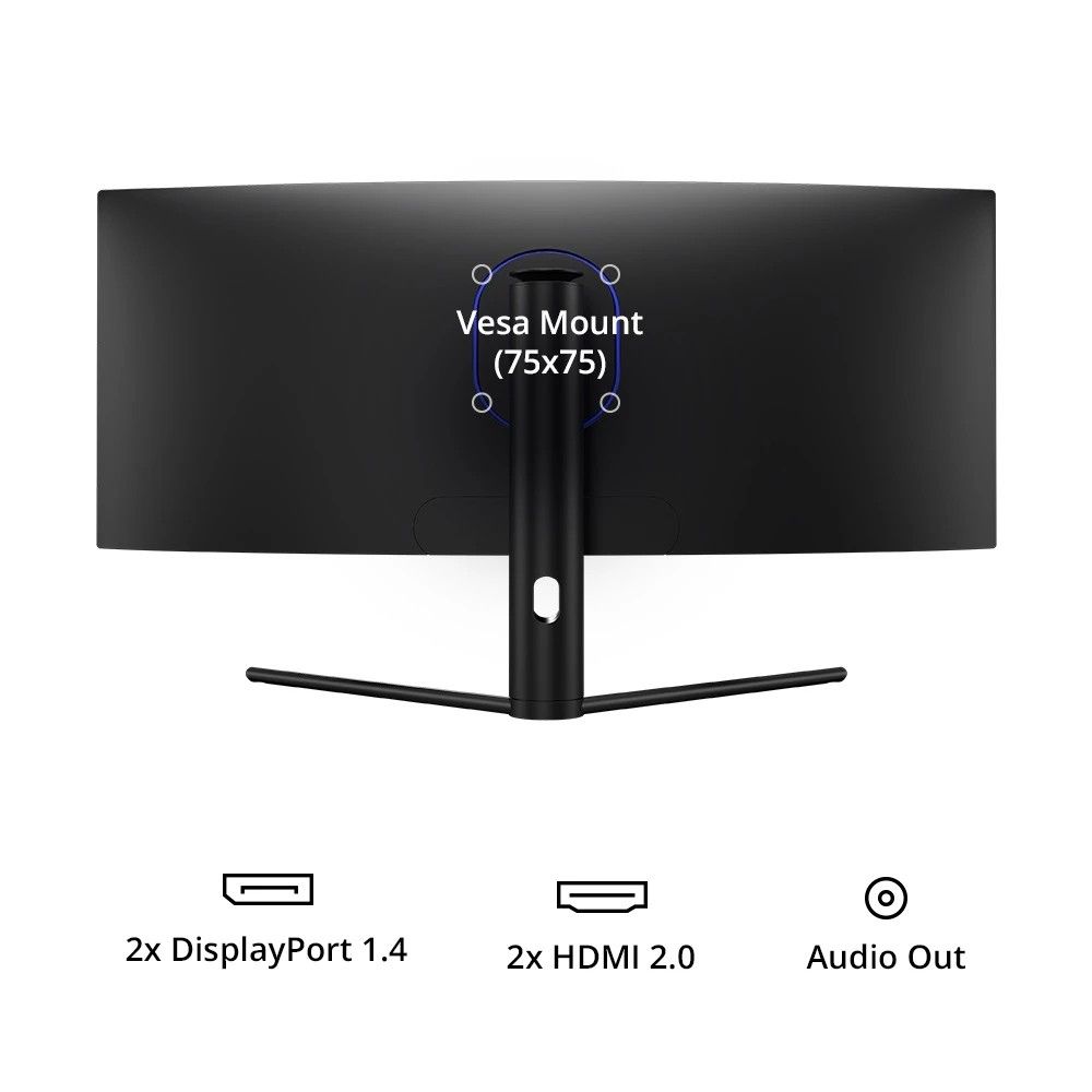 PRISM+ X340 PRO | 34" UWQHD Ultrawide Curved Gaming Monitor 1ms  [3440 x 1440] Adaptive Sync Gaming Monitor63075189283842114