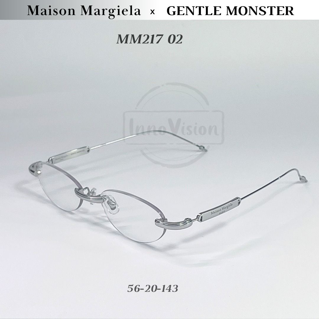 Ready Stock) MM217 02 - Maison Margiela x Gentle Monster Rimless