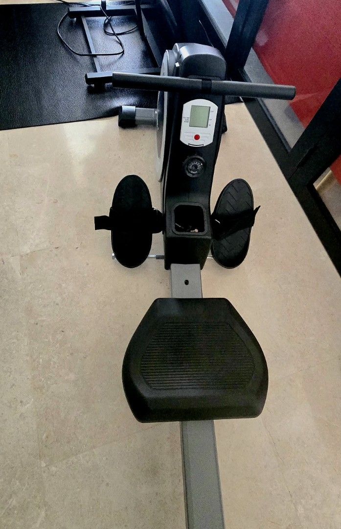 Rowing machine (Category: Cardio & Fitness Machines) located in Singapore. Submitted by lets_goooo_shopping (Listing ID 1378562913, Image 8). Description: Bought this rowing machine but hardly used it. It's still in very good condition. I am selling for a fraction. Self collect at my home in Punggol..