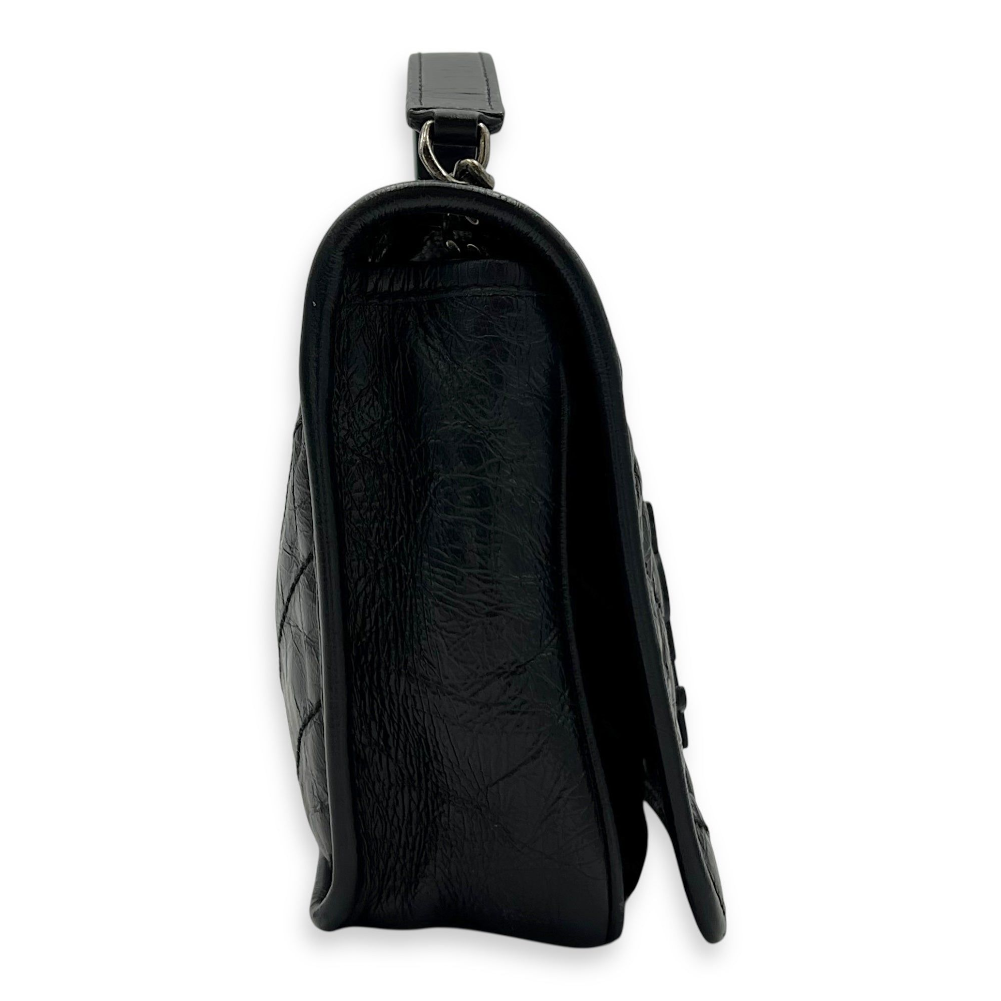 Saint Laurent Niki Shoulder Bag Black in Calfskin, Silver hardware (Category: Bags & Wallets) located in Singapore. Submitted by carousellluxury (Listing ID 1378585585, Image 3). Description: SKU S2506-006905AN Material Calfskin Color Black Hardware Silver Strap Included, non-detachable and adjustable Dimension (L)19cm x (H)16cm x (W)6cm Accessories Dust Bag, Series BRS583103.0619 Circa Est NA Microchipped FALSE PS: Available for Private-Viewing,