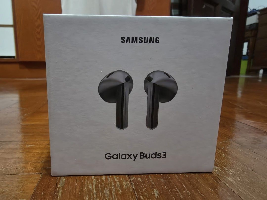 Samsung Galaxy Buds 3 (Category: Earphones) located in Singapore. Submitted by _rzq_ (Listing ID 1378599223, Image 1). Description: BNIB, sealed Was given in a promotion.