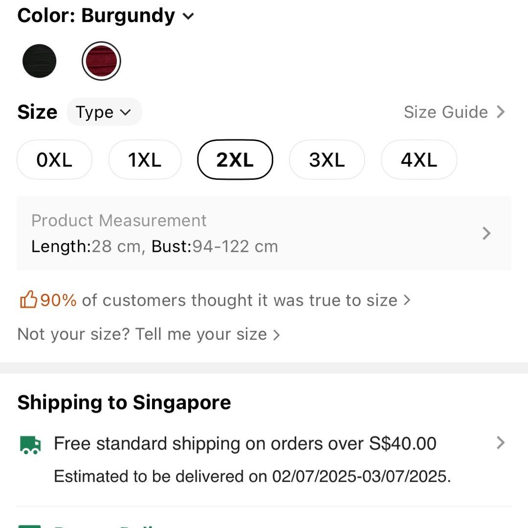 Shein Plus Size 2XL Red Maroon Y2K Ruched Cami Halter Top (Category: Sleeveless) located in Singapore. Submitted by kendallroysgf (Listing ID 1378676592, Image 2). Description: Brand new & never worn! Size 2XL (more measurements in 2nd pic) Mailing or meetup @ lakeside/boon lay mrt! <3.