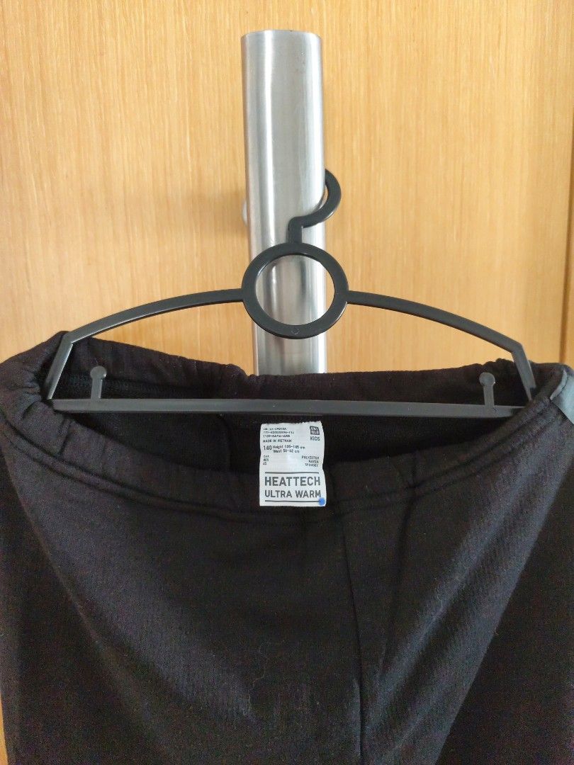 Uniqlo Heattech Ultra Warm Leggings (Category: Babies & Kids Fashion) located in Singapore. Submitted by water_0_0_0 (Listing ID 1378550748, Image 2). Description: Uniqlo Kids Heattech ultra warm leggings Size: 140cm Used for 3 trips. Condition as per pictures. Meetup at Punggol MRT(Waterway Point Exit) or Lift Lobby of block (823265).
