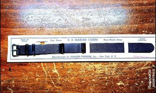 美軍二戰全新us marine corps 軍錶帶64230339257091110