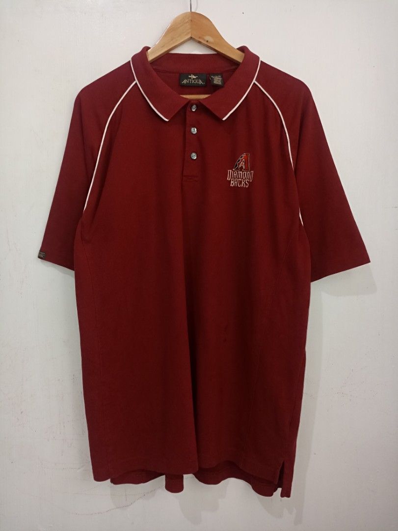 Vintage Diamond Backs polo shirt (Category: Tshirts & Polo Shirts ) located in Alaminos. Submitted by aefalvarez (Listing ID 1378542593, Image 1). Description: black stained *washable *barely noticeable dimes/size already included in the pictures.