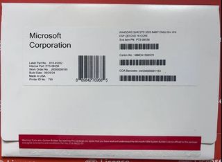 原裝正版Windows Server 2025 Standard64237984475266110
