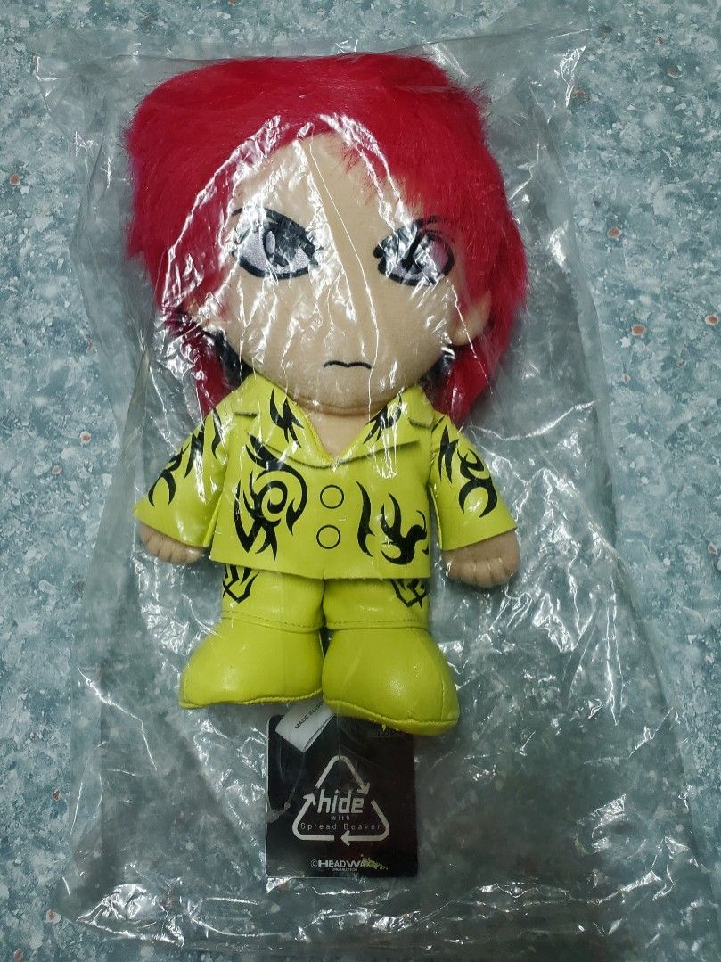 X Japan Hide The Last Live Ver. 經典當年公仔, 玩具收藏品, 偶像周邊