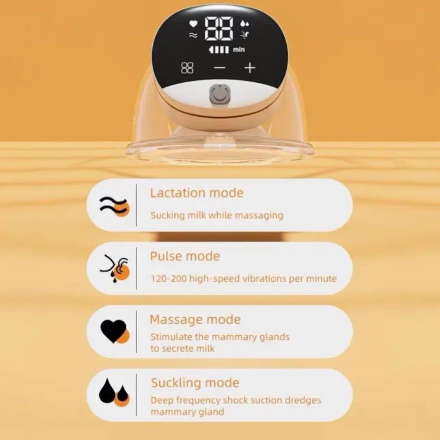 YW 488 BT Bluetooth App Wearable Portable LCD Electric Breast Pump Single Double Silent Handsfree USB (Category: Breastfeeding & Bottle Feeding) located in Singapore. Submitted by winnietyc86 (Listing ID 1378643877, Image 2). Description: BT488 sliver x1 = $61.90 BT488 sliver x2 = $105.90 BT488 gold x1 = $61.90 BT488 gold x2 = $105.90 BT488 white gold English version (Bluetooth version) BT488 white silver English version (Bluetooth version) Bluet