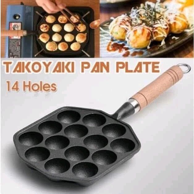 14 Holed Takoyaki Pan (Category: Cookware & Accessories) located in Manila. Submitted by micoooy (Listing ID 1378764514, Image 1). Description: .