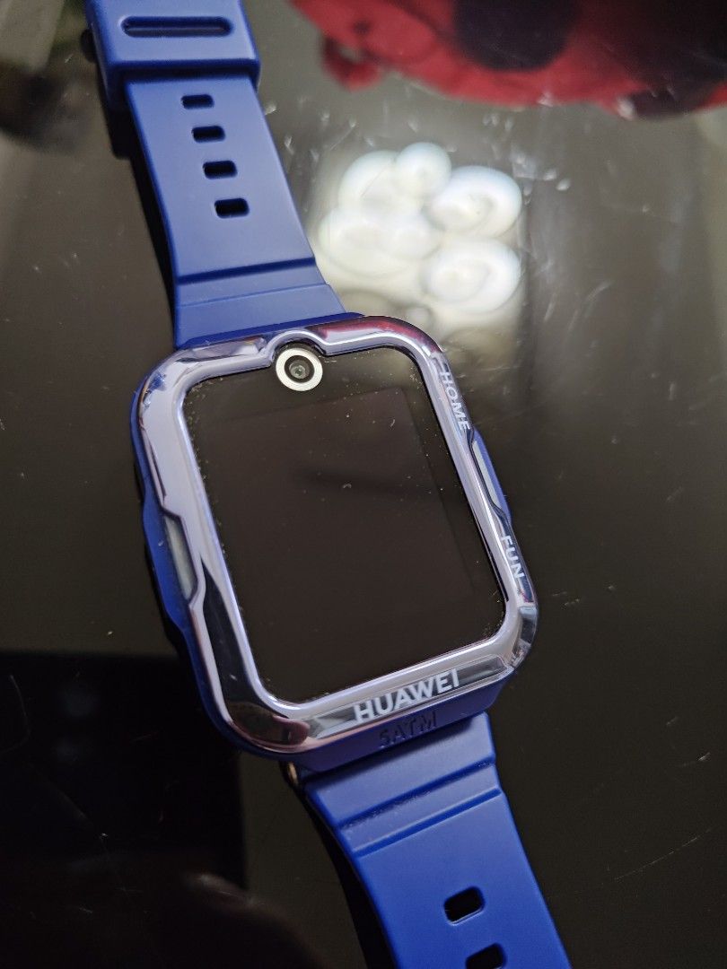 華為兒童手錶4 Pro AI定位全網通藍色, 手提電話, 智能穿戴裝置及 ...