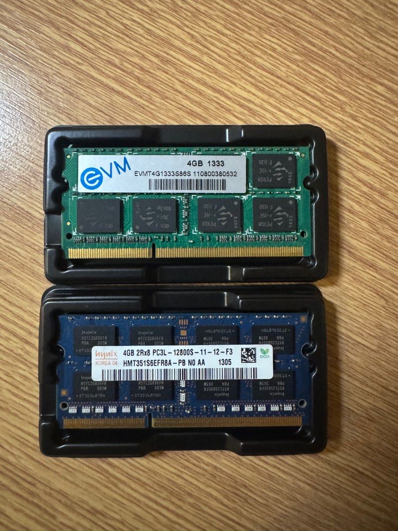 2 nos of 4GB DDR3 RAM sell together