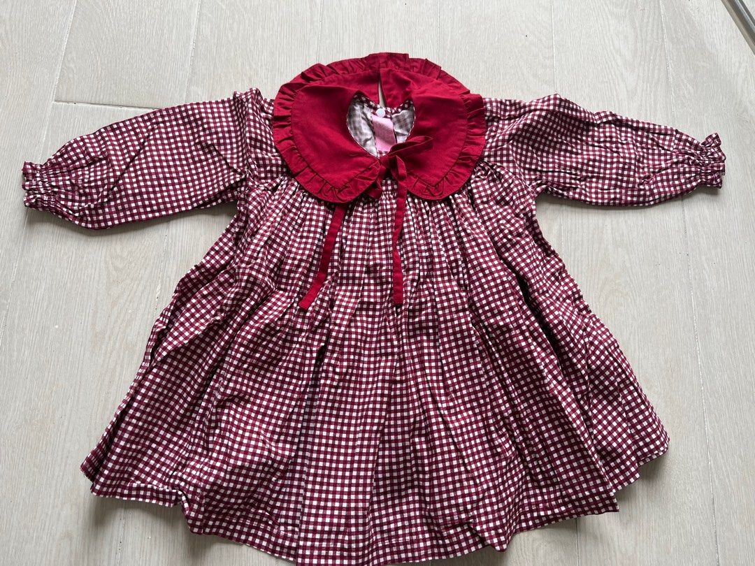 由 hot7311144418 (刊登 ID 1378766957，圖片 1) 提交，位於 雲林縣 (Yunlin) 的 童裝珍珠系洋裝泰洋 100尺碼 (類別：嬰兒及兒童流行時尚)，說明：。