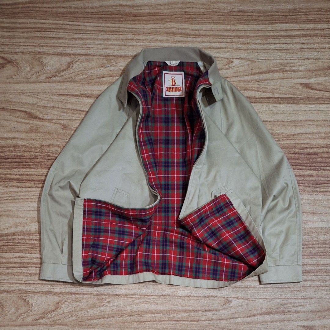 🏷 HARRINGTON BARACUTA G4, Fesyen Pria, Pakaian Baju Luaran di