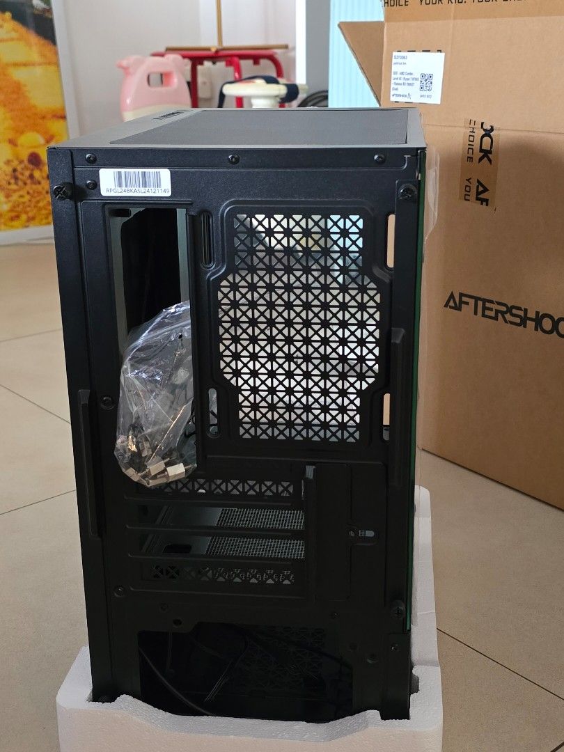 Aftershock PC Casing Brand New (Category: Computer Parts) located in Singapore. Submitted by bunnie.xx (Listing ID 1378816647, Image 3). Description: Selling off my aftershock pc casing, brand new with box included for $70! 🫶🏻 Bought a different casing instead for the ✨️ aesthetics✨️ ☘️ Sizing: 32cm x 21cm x 39cm Negotiations are welcomed, thank you so much!.