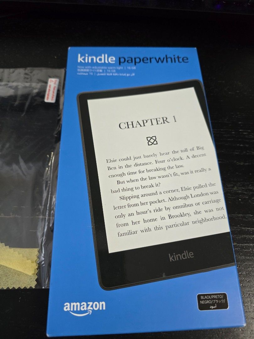 Amazon Kindle Paperwhite 16gb Gen 11 (Category: E-Readers) located in Singapore. Submitted by its.yo.boi (Listing ID 1378831546, Image 1). Description: Brand new Kinddle 11th generation 16gb of storage with free screen protector Feel free to reach out!.