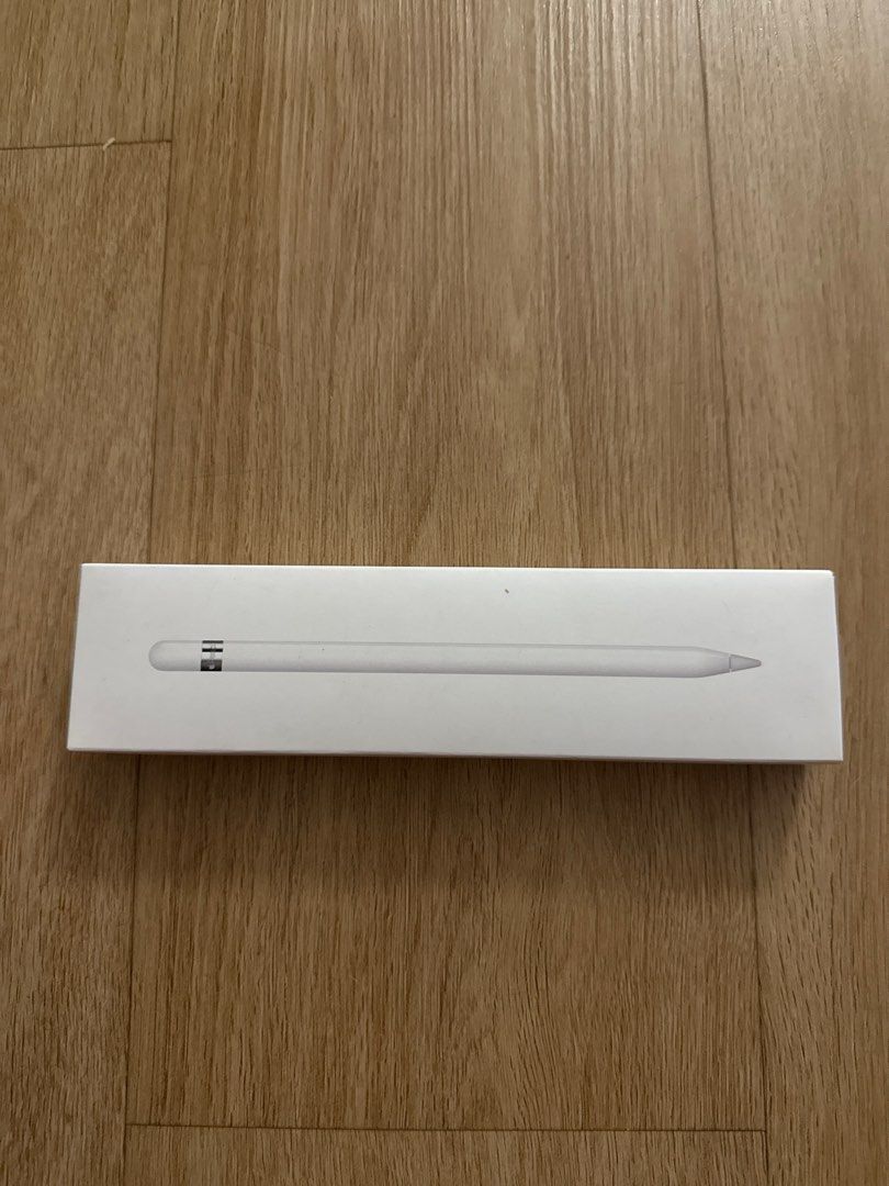 Apple Pencil (1st Generation) (Category: Other Accessories) located in Singapore. Submitted by dianehome (Listing ID 1378877006, Image 1). Description: Opened but unused. Apple Pencil (1st Generation) in original packaging. Never used. Perfect for iPad users who want precise control for drawing, writing, and navigating. Comes with all original accessories. Selling because I don't need it..
