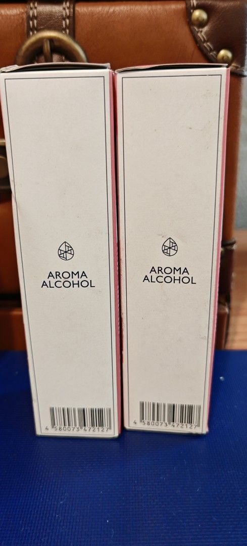 Aroma Alcohol Grapefruit 100ml (from Japan 🇯🇵) (Category: Sanitizers & Disinfectants) located in Binan City. Submitted by anime_finds (Listing ID 1378906079, Image 2). Description: ₱650 each ₱1,200 for both.