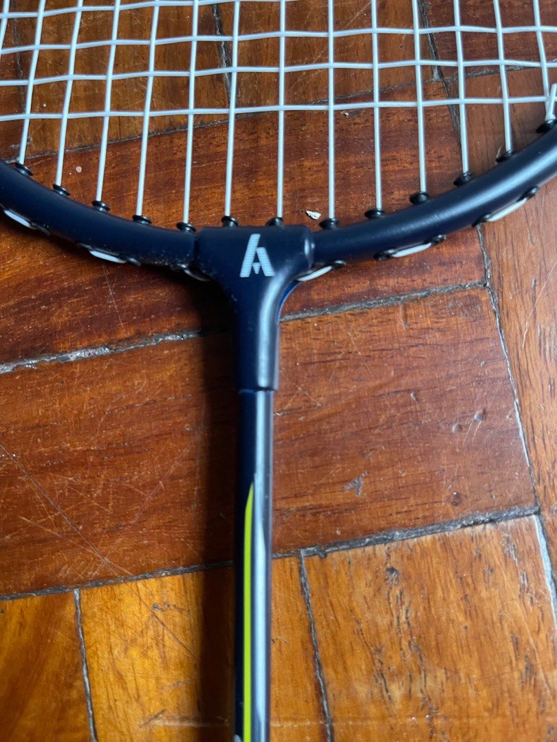 Ashaway Badminton Racket (Pair) (Category: Racket and Ball Sports) located in Paranaque City. Submitted by mcab_ (Listing ID 1378756906, Image 3). Description: Never used Grip still with plastic With racket cover *a bit dusty, needs cleaning Stored only Sold as pair.
