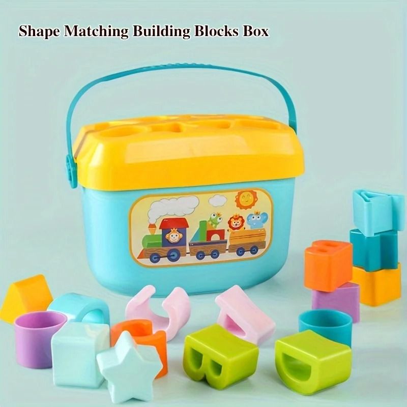 Baby Learning Resources Letter Blocks Toy Fine Motor Toy Early