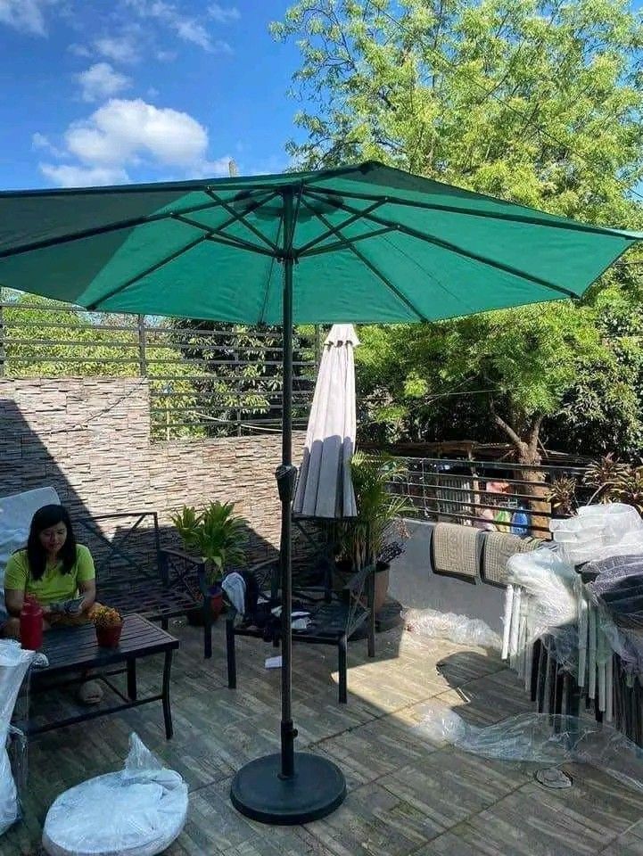 Big umbrella with stand and base (Category: Umbrellas) located in Manila. Submitted by viashop02 (Listing ID 1378876081, Image 3). Description: Big umbrella with stand and base Cash on delivery thru lalamove.