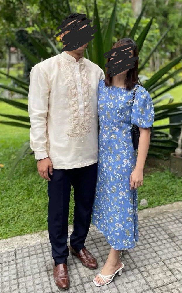 Blue Floral Dress (Category: Evening dresses & gowns) located in Manila. Submitted by gmevan (Listing ID 1378807457, Image 1). Description: Blue Floral Dress (juliana clothing) IG brand Juliana and co (now) Worn twice Orig Price ₱1,679 Size Small (see photo for the size) Body Measurement 32 26 34 RFS: Mom bod now and for extra income.