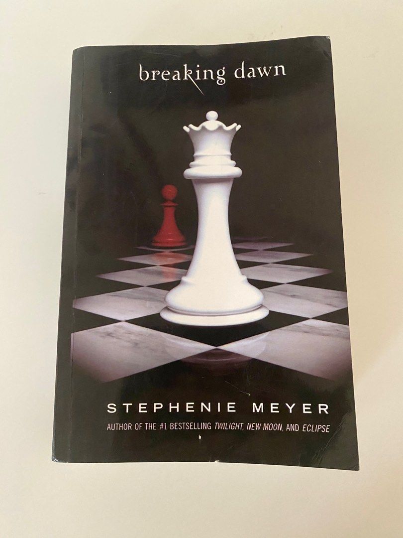 Breaking Dawn by Stephanie Meyer (Category: Storybooks) located in Paranaque City. Submitted by thematerialworld (Listing ID 1378874842, Image 1). Description: Authentic ☺️ ♥ READ MORE in our BUYER GUIDE ♥ https://www.carousell.ph/p/%F0%96%A5%94your-2025-buyer-guide%F0%96%A5%94-1364180366/?t-id=15518329_1745944375164&t-referrer_browse_type=seller&t-referrer_page_type=profile&t-referrer_request_id=nHTwAJH9OtNQhoP6&t-tap_index=13.