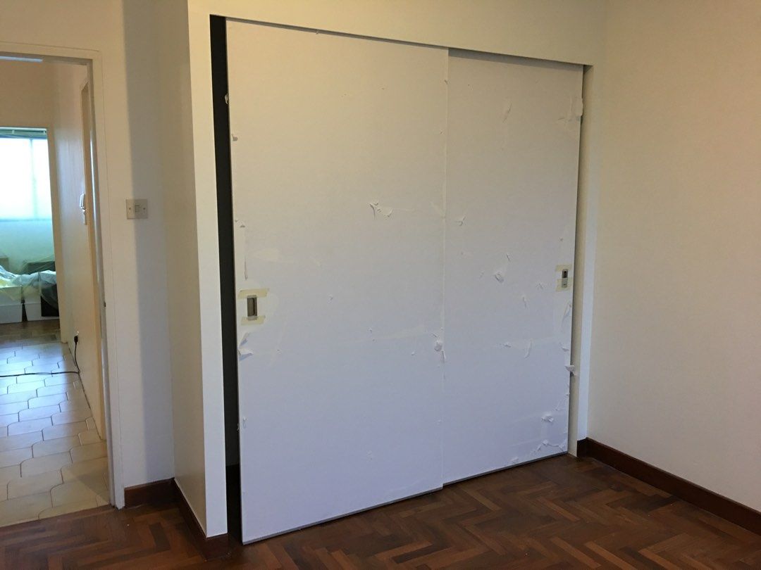 BTO Partition Renovation, Study room wall, Concealed Door, Bomb Shelter Panel, Painting63109553397121114