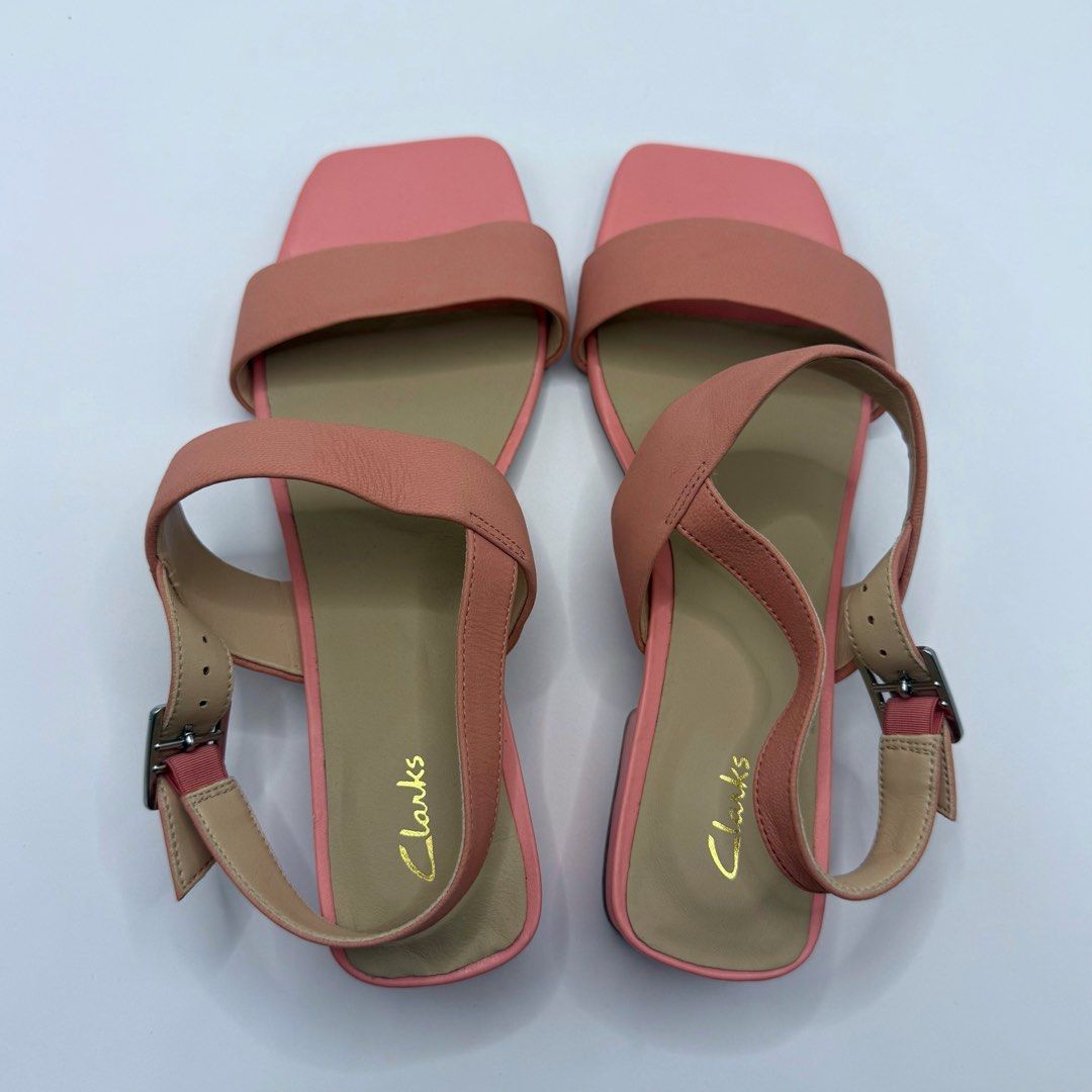 CLARKS Seren25 Strap Sandals (Light Coral) (Category: Flats & Sandals) located in Cainta. Submitted by paintsoil (Listing ID 1378835887, Image 3). Description: - Brandnew without box - Authentic 💯 - Size: 7.5 US womens (24cm) Actual photos are posted. Message me po if interested. Thanks ☺️ .