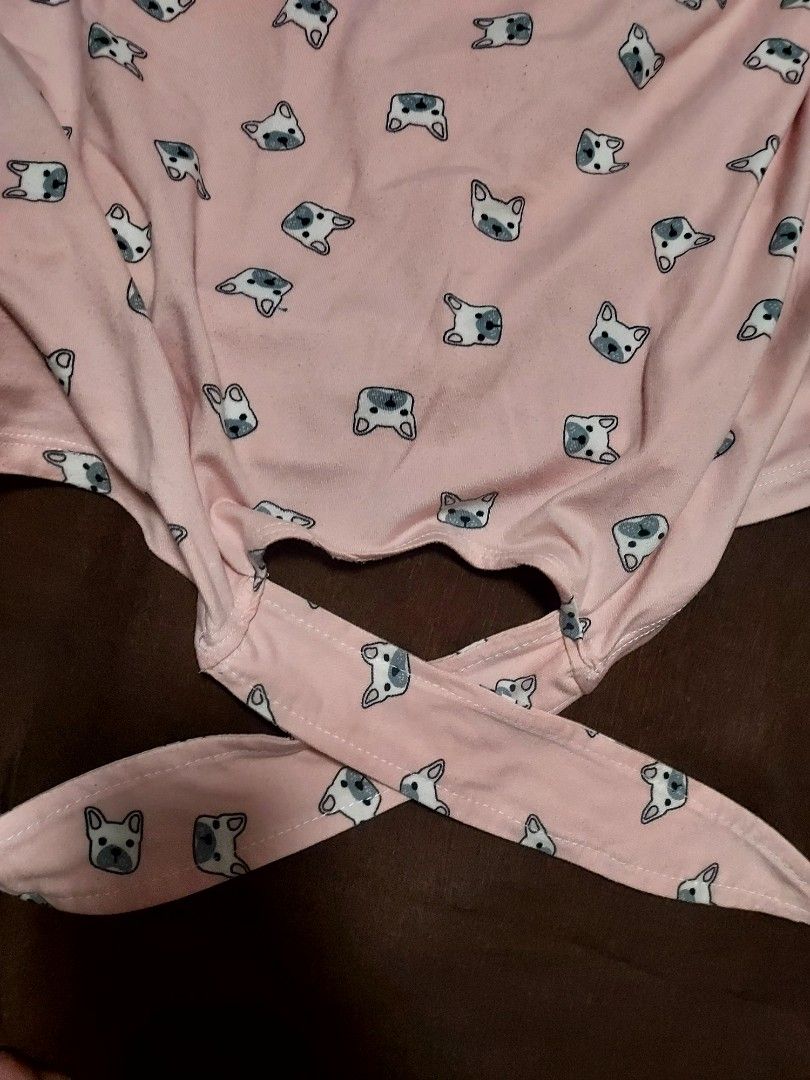 Cute Puppy Shirt with Tie (Category: Shirts) located in San Juan City. Submitted by zaenligane (Listing ID 1378758063, Image 3). Description: fits XS to M.