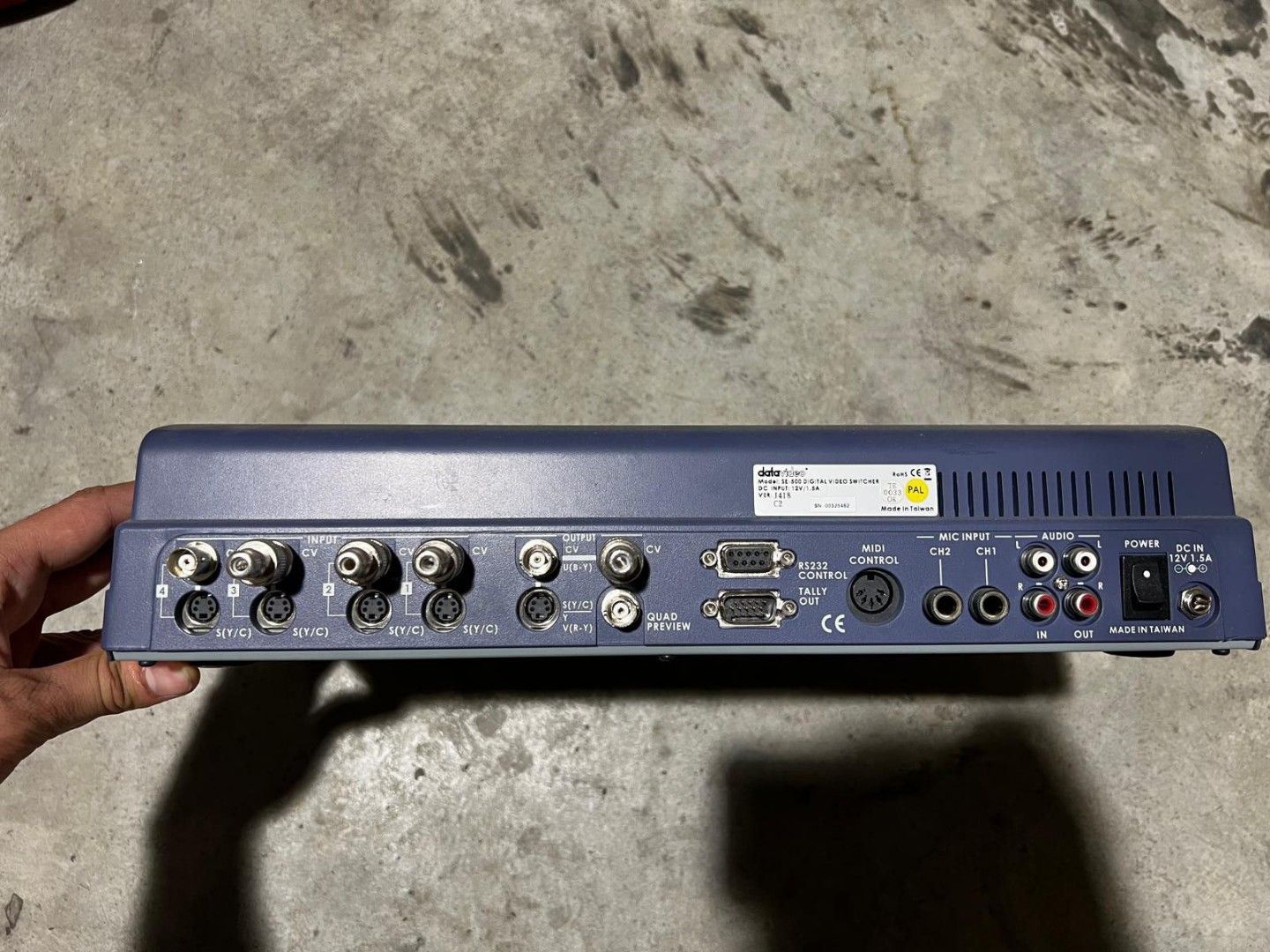 Digital Video Switcher (Category: Other Audio Equipment) located in Singapore. Submitted by borntorace (Listing ID 1378884427, Image 2). Description: In good condition Cash & Carry.