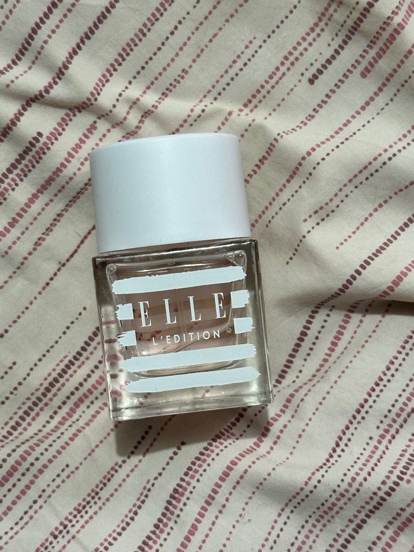 ELLE L'EDITION (Category: Fragrance & Deodorants) located in Manila. Submitted by jherseysamonte06_ (Listing ID 1378826226, Image 2). Description: Sprayed 2-3x but the scent isn't my style. No box na.