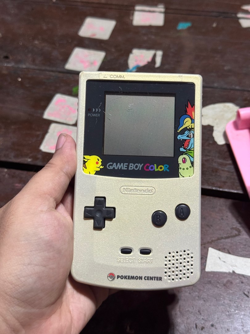 Gameboy color pokemon center edition (RARE), Video Gaming, Video Game ...