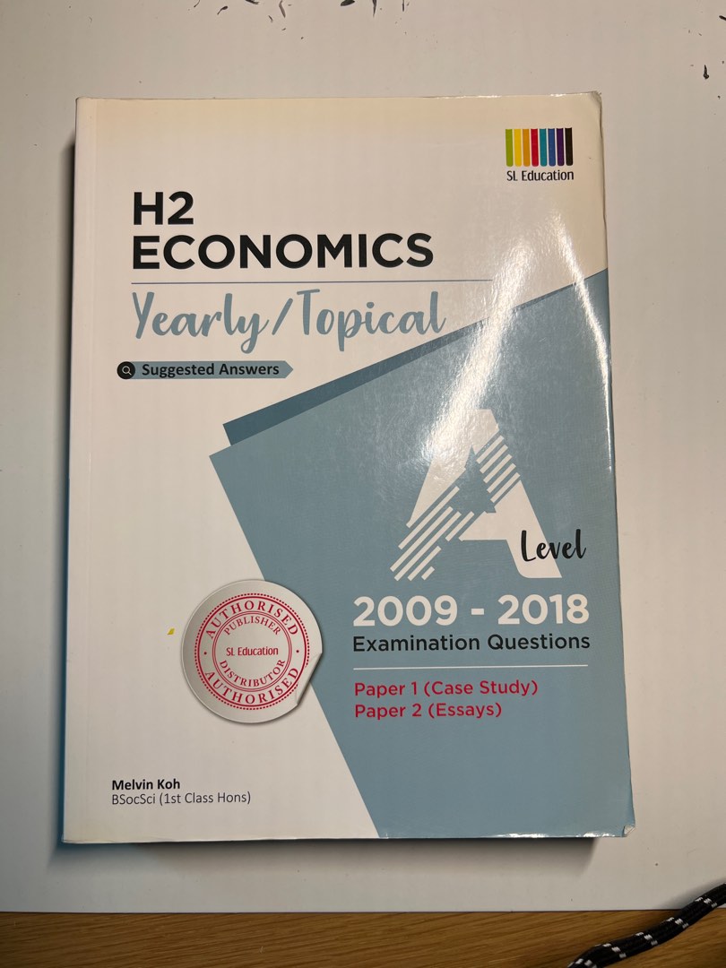 H2 Economics Yearly/Topical A Level Textbook, Hobbies &amp; Toys, Books &amp; Magazines, Textbooks on ...