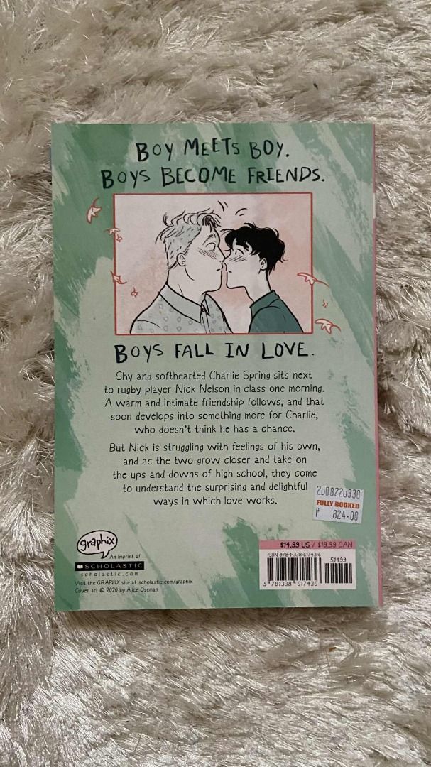 Heartstopper Vol. 1 (Category: Storybooks) located in Paranaque City. Submitted by yoongiboongi613 (Listing ID 1378825743, Image 2). Description: ❗PAYO 💵GoTyme/GCash/Cash 🚚 Any delivery services (shipping to be shouldered by the buyer) or meet-ups (areas near Paranaque).
