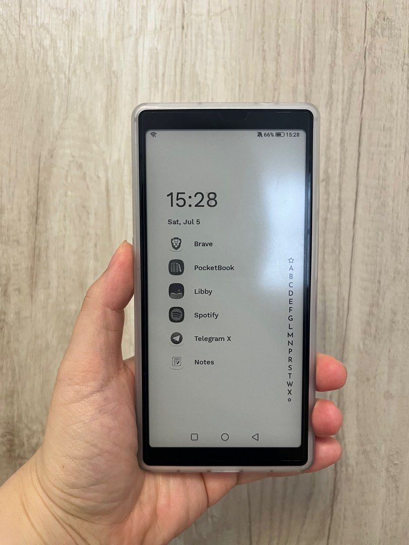 Hisense Touch Lite Eink Ereader (boox palma/moaan inkpalm/kindle/kobo alternative) (Category: E-Readers) located in Singapore. Submitted by ersxeu (Listing ID 1378803548, Image 1). Description: hisense touch lite (4+64gb) eink reader, a great alternative to boox palma / kindle / kobo / moaan ink palm! it’s also a pretty great mp3 music player. search on reddit and discover many great reviews on it - great build quality, sound quality, runs on and
