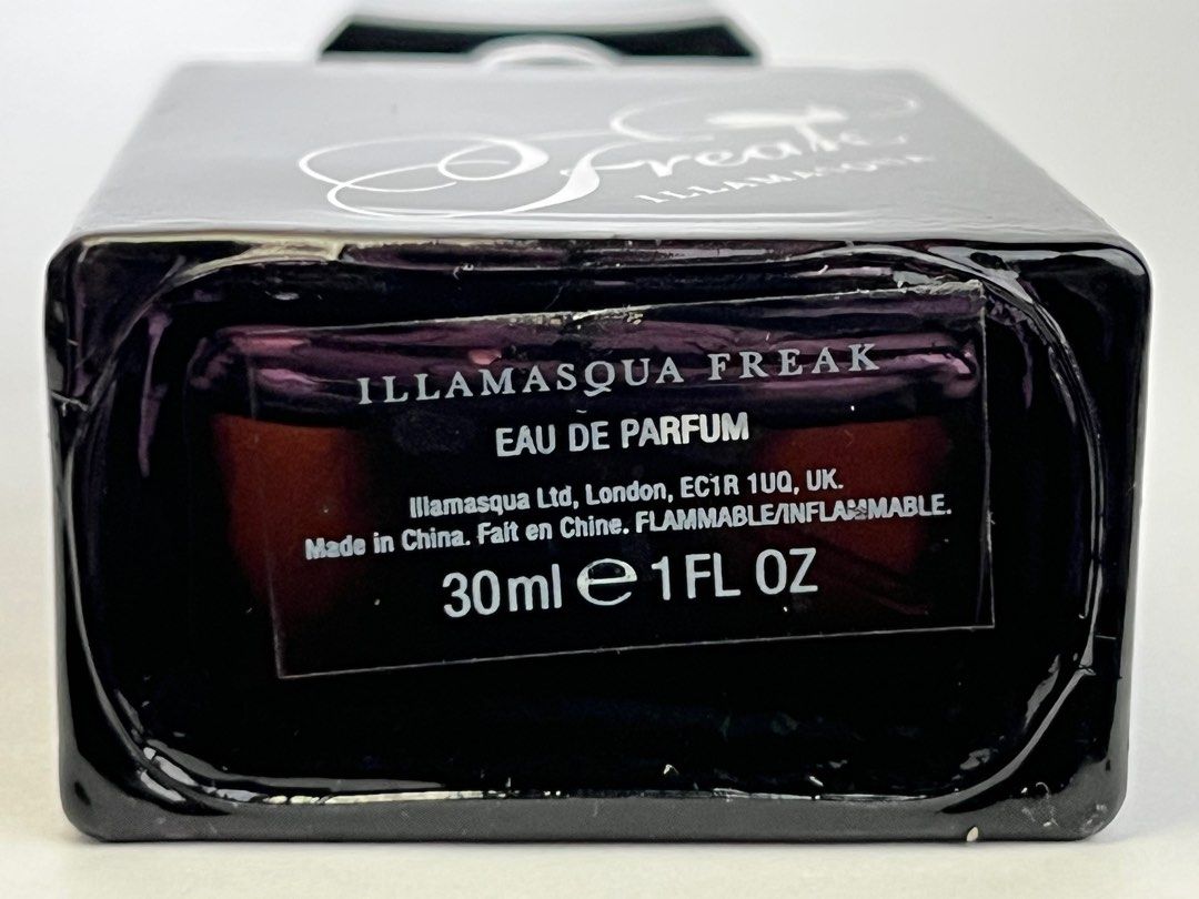 Illamasqua Freak 30ml edp super rare! (Category: Fragrance & Deodorants) located in Manila. Submitted by chococoffeeboy (Listing ID 1378749909, Image 2). Description: Illamasqua Freak! •Extremely rare! •30ml edp bottle •Boxless •See pics for liquid level •Final price, no haggling •Bragging rights piece MOP: Gcash/Maya Buyer shoulders shipping fee & booking.